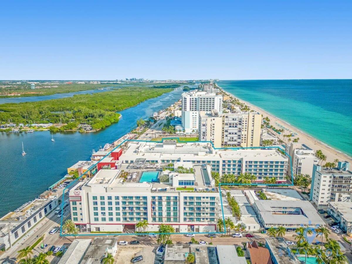 Apartament Rooftop Pool - Hollywood Beach Boardwalk Zewnętrze zdjęcie