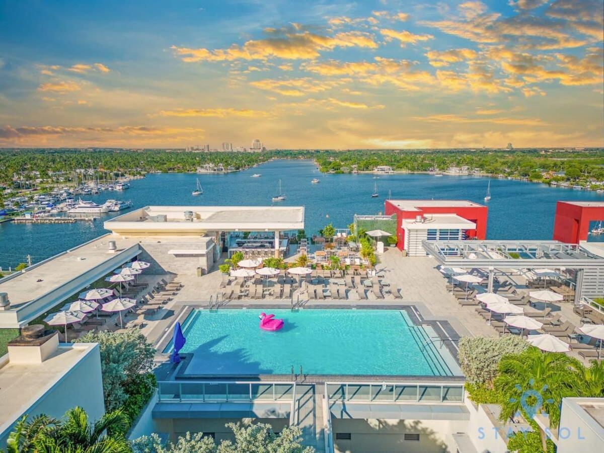 Rooftop Pool - Hollywood Beach Boardwalk Zewnętrze zdjęcie