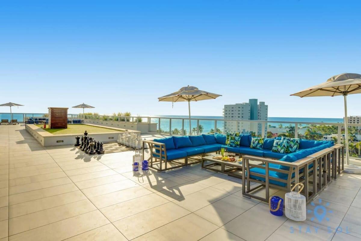 Apartament Rooftop Pool - Hollywood Beach Boardwalk Zewnętrze zdjęcie