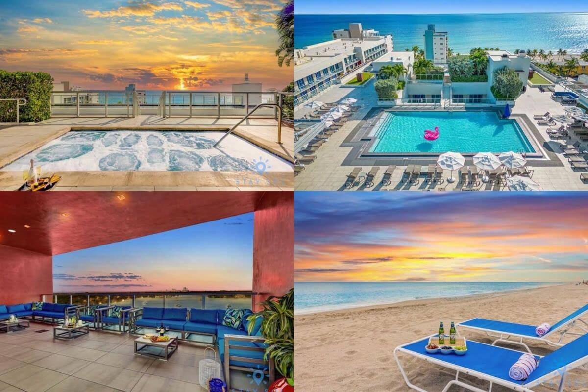 Rooftop Pool - Hollywood Beach Boardwalk Zewnętrze zdjęcie