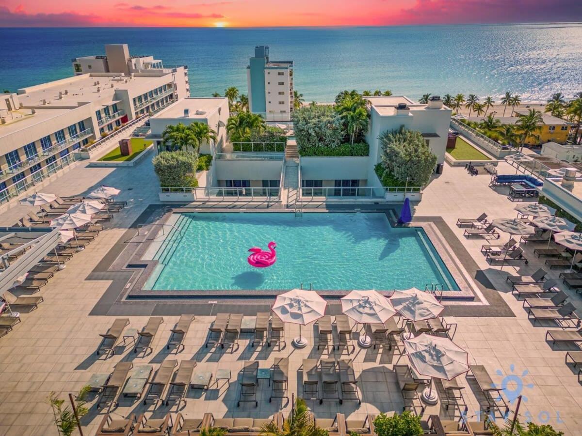 Rooftop Pool - Hollywood Beach Boardwalk Zewnętrze zdjęcie