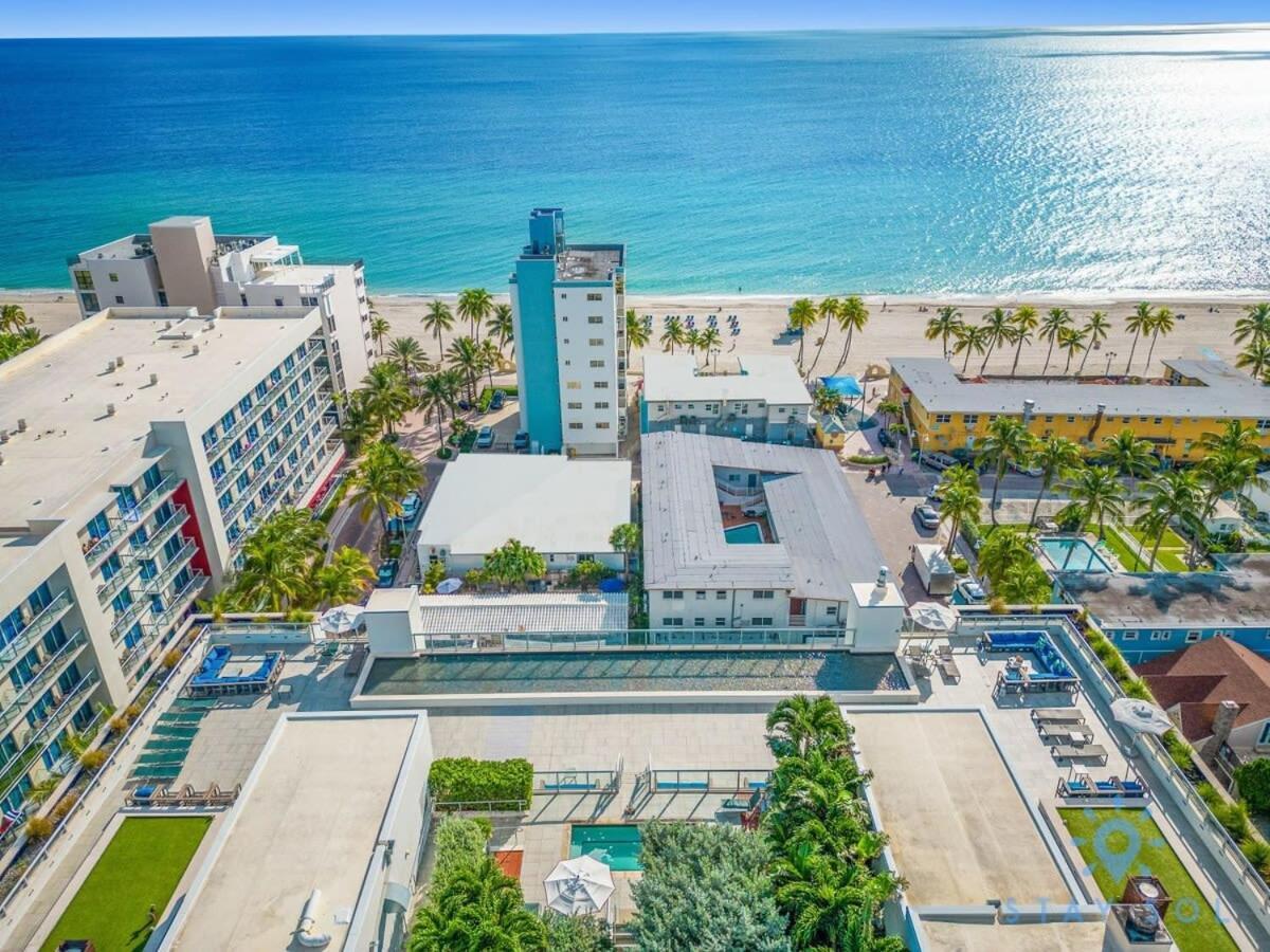 Apartament Rooftop Pool - Hollywood Beach Boardwalk Zewnętrze zdjęcie