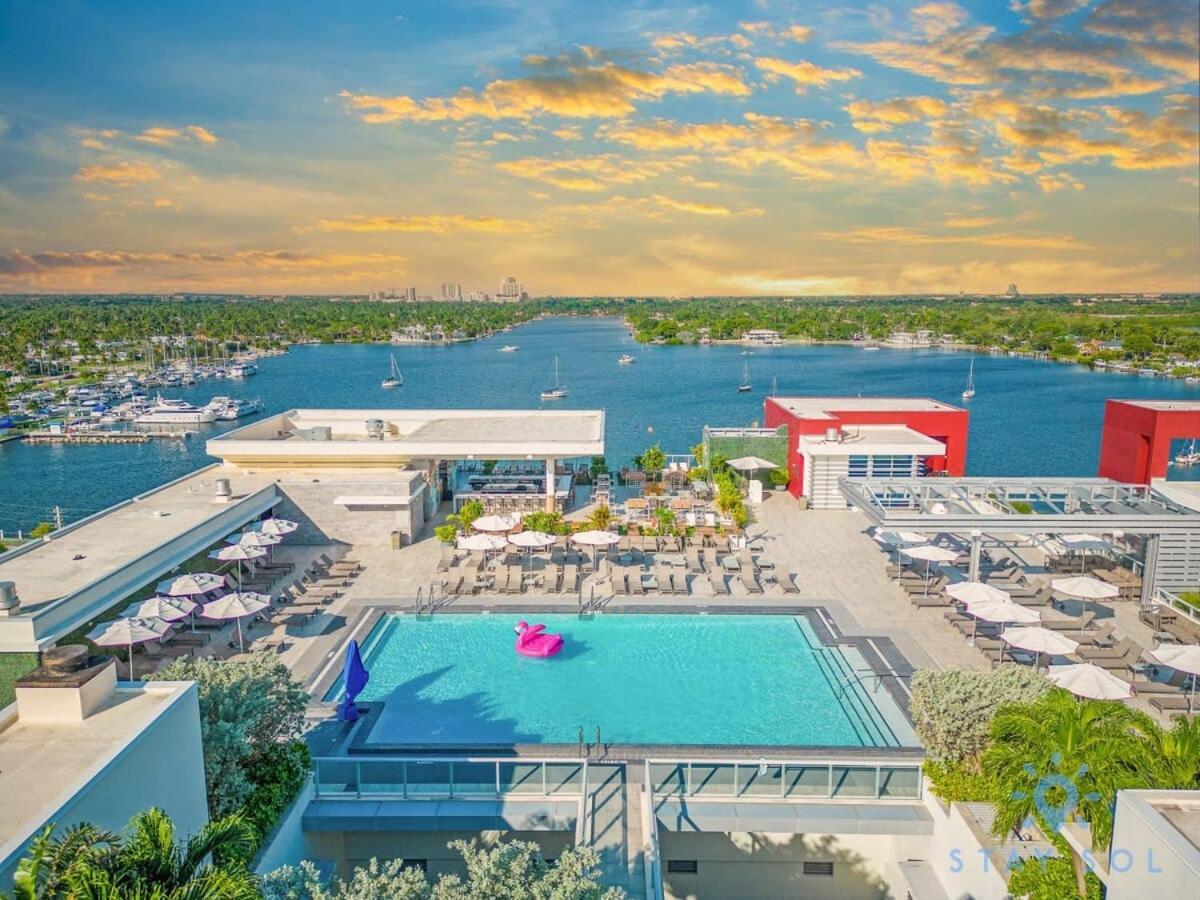 Apartament Rooftop Pool - Hollywood Beach Boardwalk Zewnętrze zdjęcie