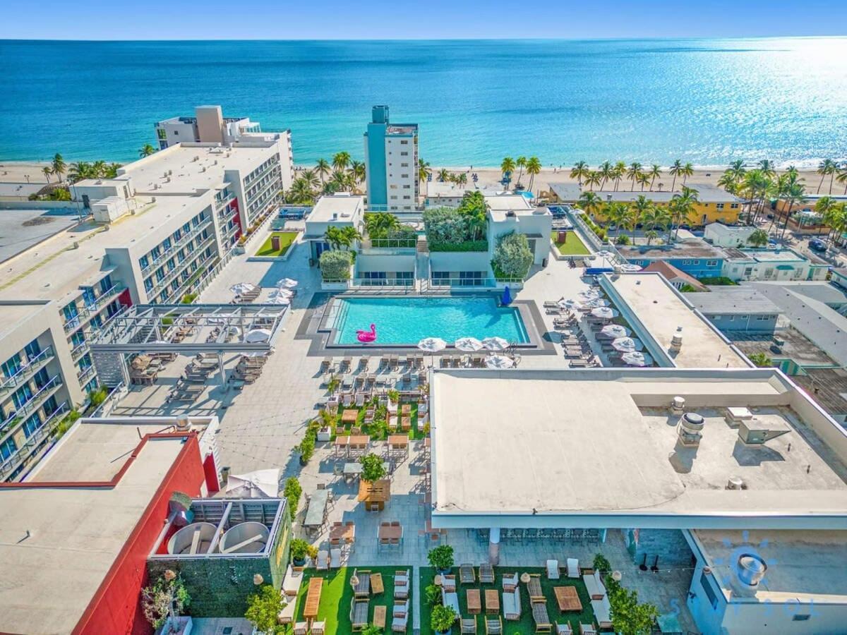 Rooftop Pool - Hollywood Beach Boardwalk Zewnętrze zdjęcie